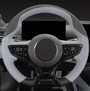 Hand Sewing Steering Wheel Cover for BYD Seal EV  harrybyd