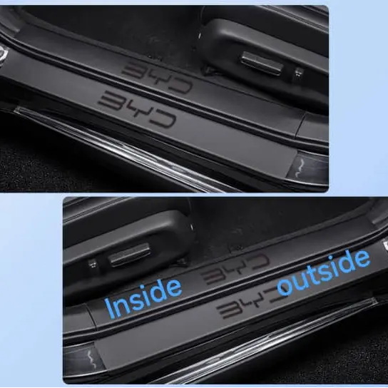 Leather Trunk Guards Door Sill Protector for BYD  harrybyd