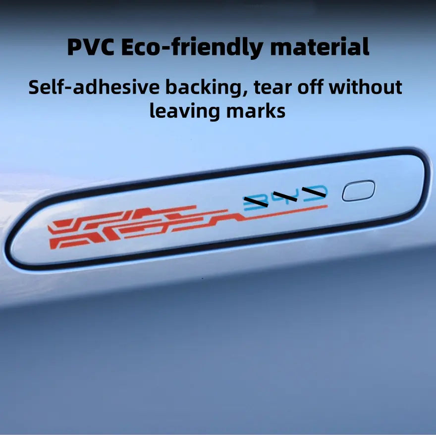TPU Door Handle Sticker for BYD Seal EV (4pcs)  harrybyd