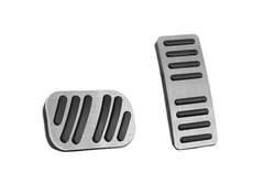 Brushed Aluminum Performance Pedals for BYD Atto 3