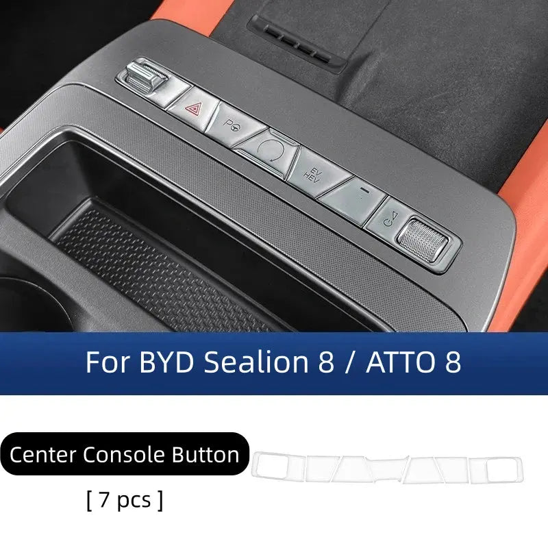 Button Protective Sticker for BYD Sealion 8 / Atto 8  harrybyd