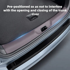 Leather Trunk Guard Plate Sticker for BYD Sealion 6  harrybyd