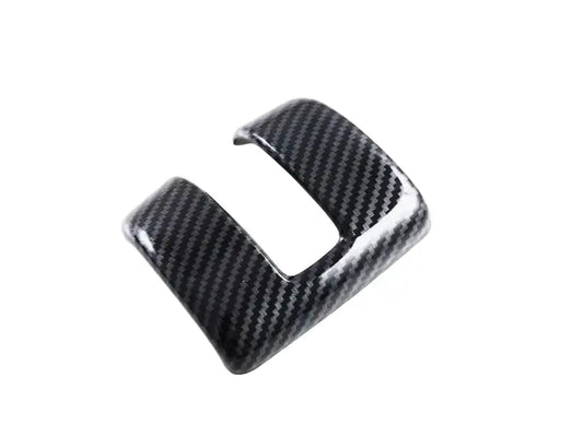 Gear Shift Knob Cover Trim for BYD Shark 6 ABS Carbon Style RHD