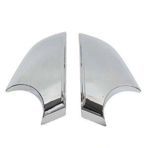 Slivery Exterior Mirror Bottom Lower Cover for Tesla Model X 2016-2020 2177.3005 / 2177.3006  harrybyd