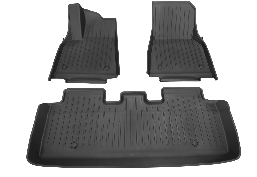 Floor Mats with Same Texture as Original for Tesla Model Y 2019-2024