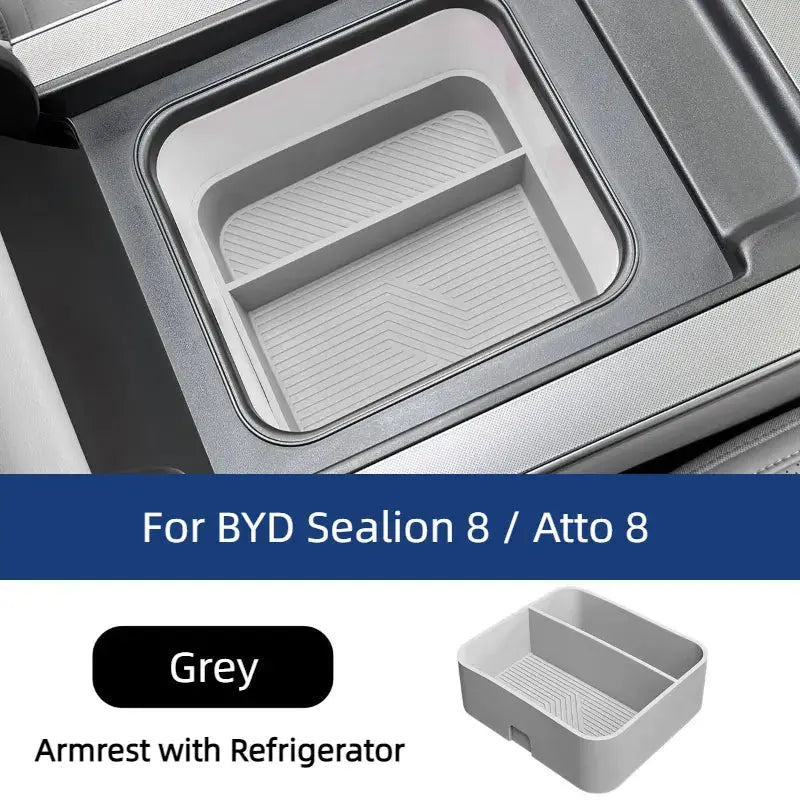 Armrest Lower Storage Box for BYD Sealion 8  harrybyd