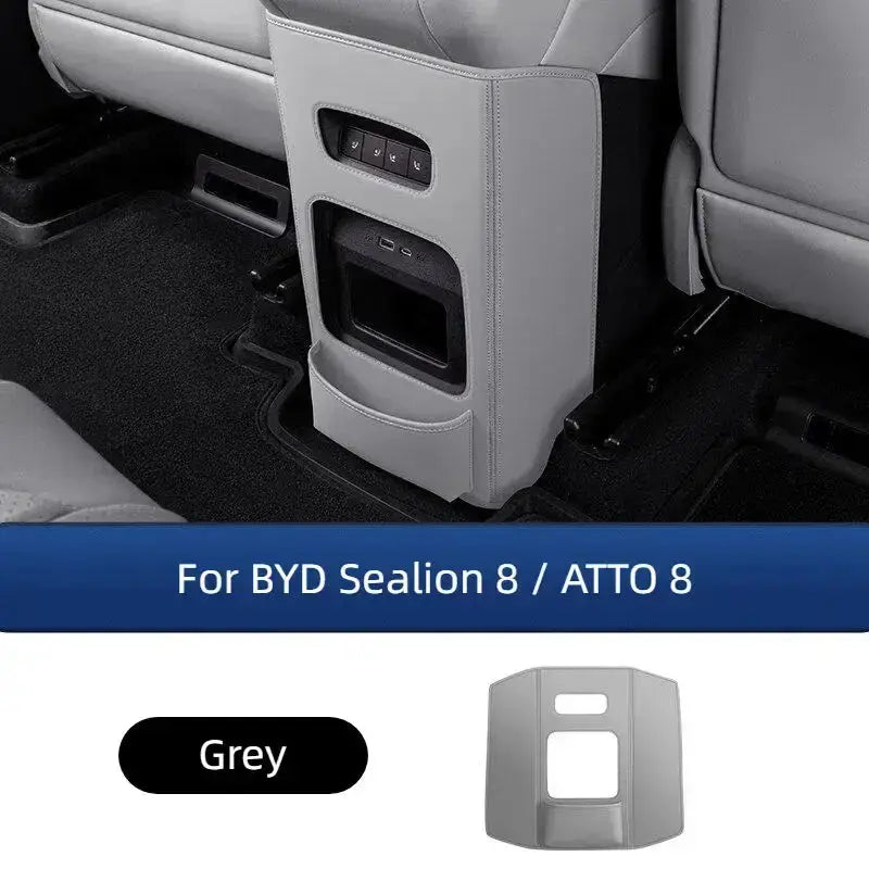 Rear Center Console Anti-Kick Mat for BYD Sealion 8  harrybyd