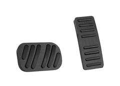 Brushed Aluminum Performance Pedals for BYD Atto 3