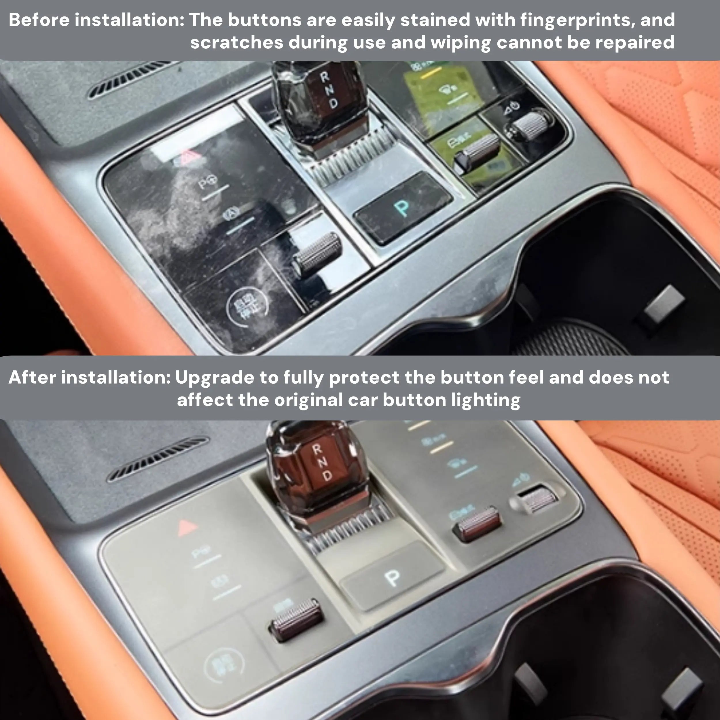 Silicone Center Control Wrap for BYD Sealion 7  harrybyd