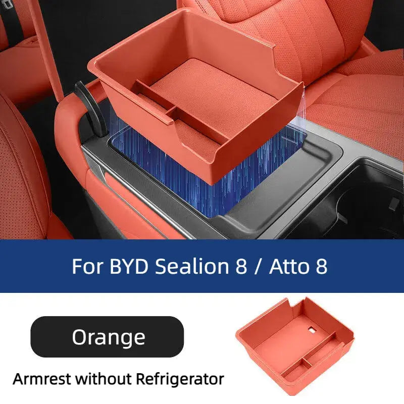 Armrest Storage Box for BYD Sealion 8  harrybyd