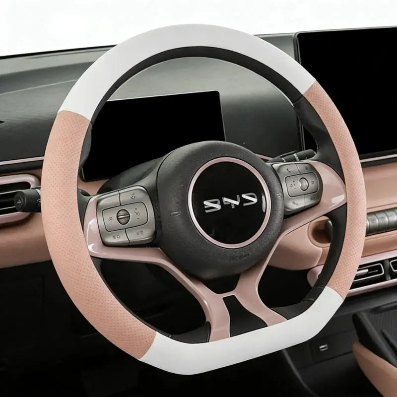 Leather Steering Wheel Cover for BYD Atto 1 / Dolphin Surf