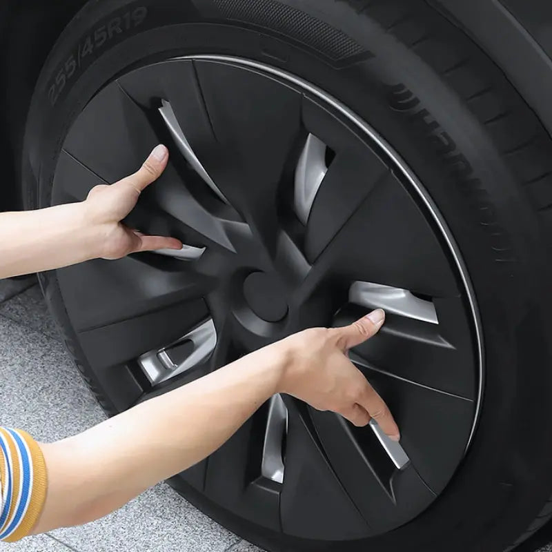 19 Inch Gemini Wheel Cover for Tesla Model Y/3 1044235-00-C  harrybyd