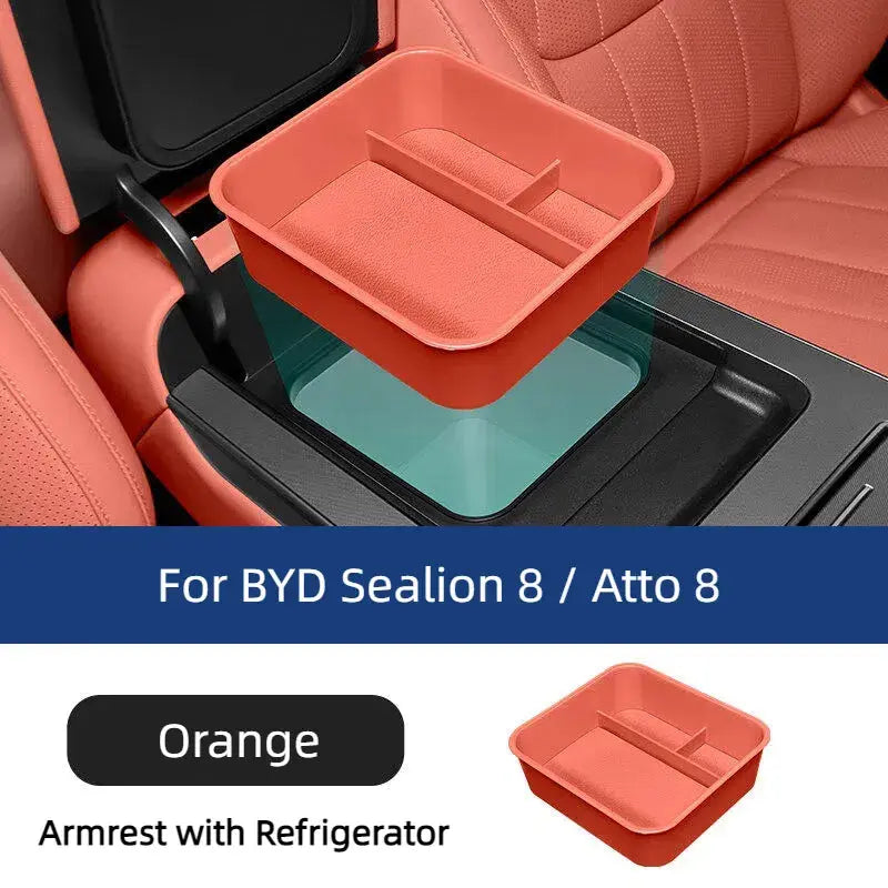 Armrest Storage Box for BYD Sealion 8  harrybyd