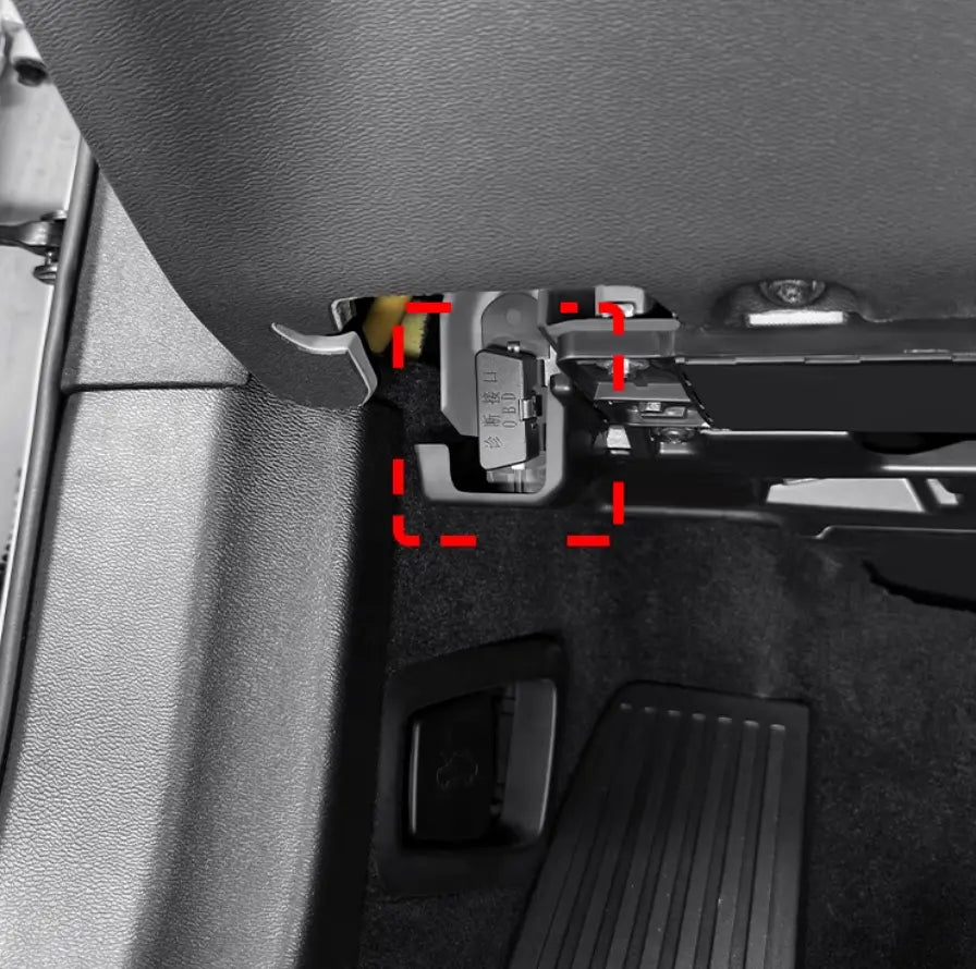 OBD Interface Port Protection Cover for BYD Sealion 7  harrybyd