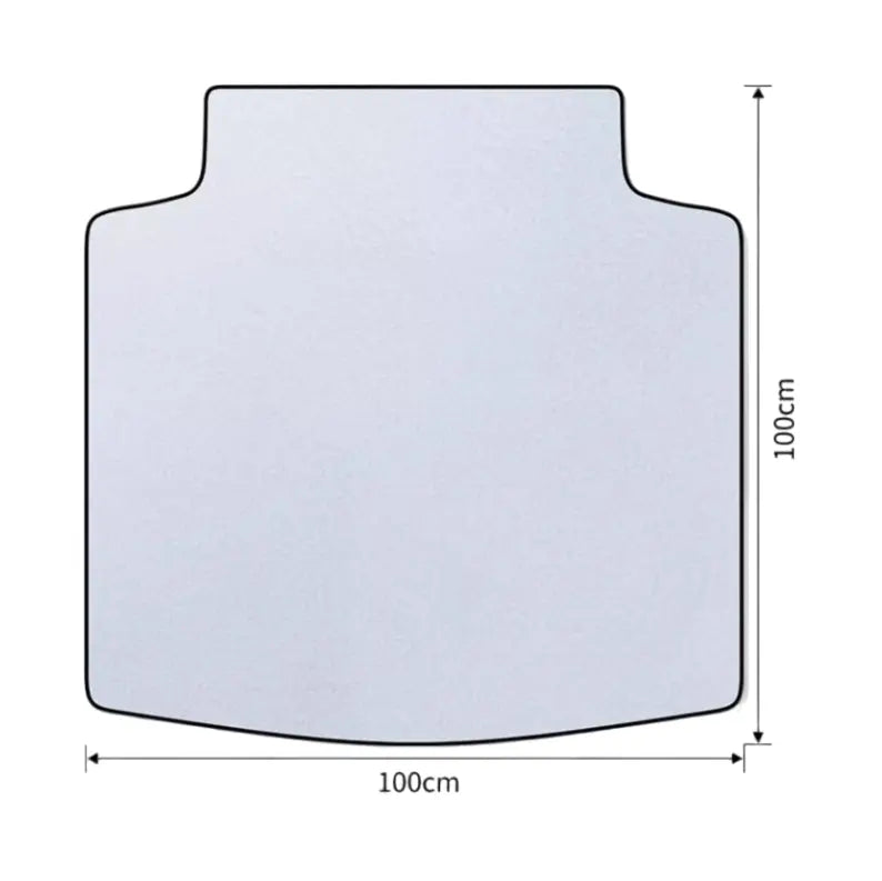 Suede Trunk Mat for BYD Seal EV  harrybyd