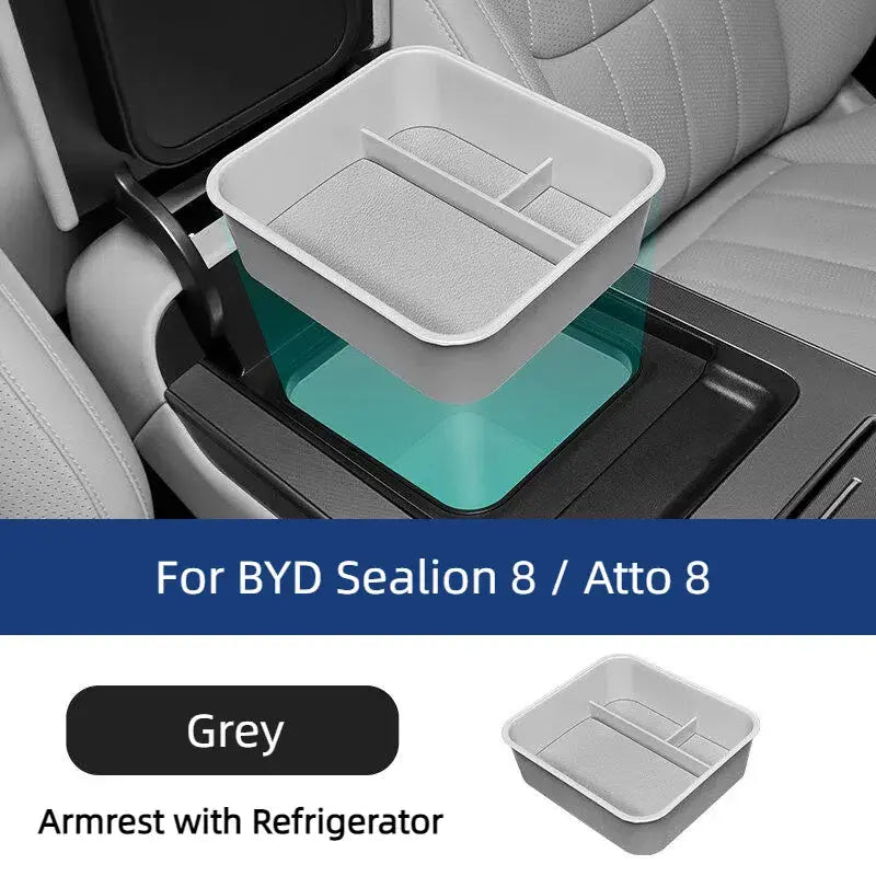 Armrest Storage Box for BYD Sealion 8  harrybyd