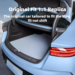 Suede Trunk Mat for BYD Seal EV  harrybyd