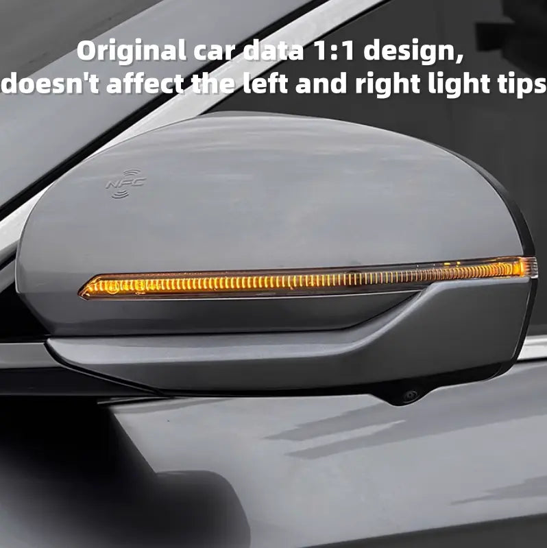 Rearview Mirror Protector Strip for BYD Sealion 6 (2pcs)  harrybyd