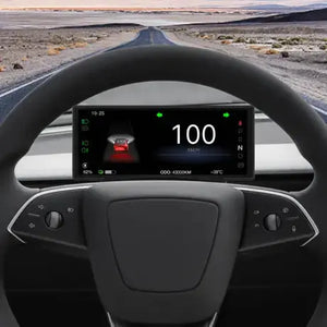 6.86'' Steering Instrument Cluster Display with Carplay for Tesla New Model Y / Model 3 Highland  harrybyd