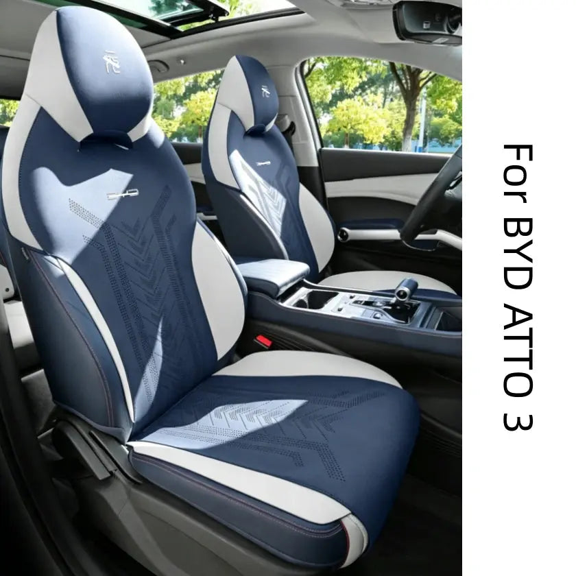 Suede Seat Cover Protect Cushion For BYD Atto 3 Full Set for 5 Seats