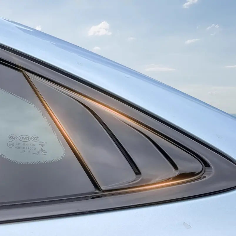 Rear Side Window Louver for BYD Seal EV (2pcs)  harrybyd