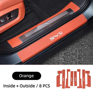 Leather Door Sill Protector for BYD Sealion 8  harrybyd