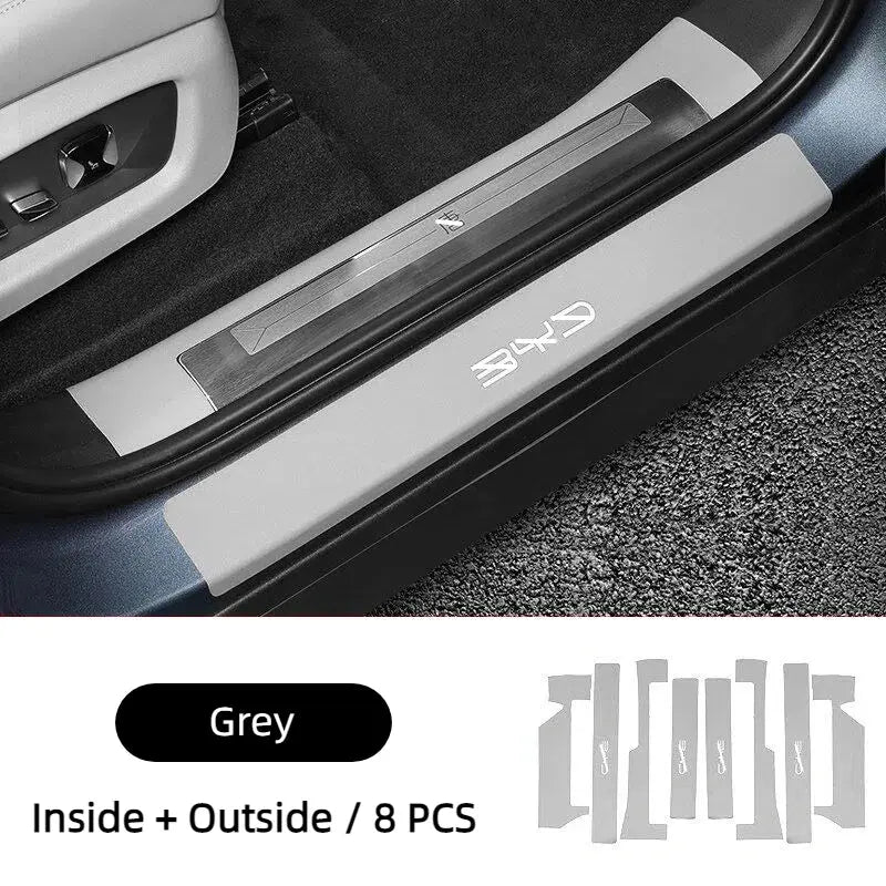 Leather Door Sill Protector for BYD Sealion 8  harrybyd