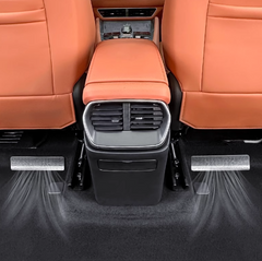 Under Seat Air Vent Cover for Sealion 7, Sliver