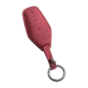 Suede Key Case Cover Shell Fob for BYD  harrybyd
