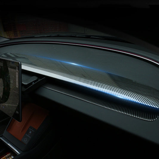 Center Console Panel Wrap Dashboard Trim for Tesla Model 3 Highland