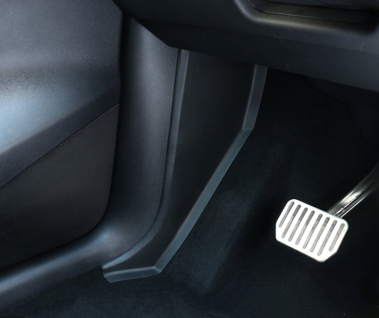 Rest Pedal Side Guards Protector Mat for Tesla Model Y 2019-2024