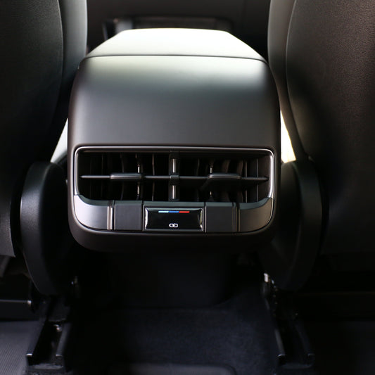 Rear USB Charging Protection Cover for Tesla Model Y 2019-2024