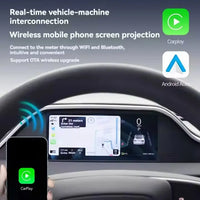 Integrated Dashboard Display with Ambient Lighting for Tesla Model 3 Highland