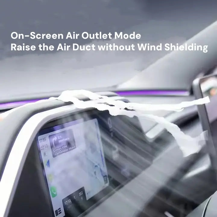 Integrated Dashboard Display with Ambient Lighting for Tesla Model 3 Highland