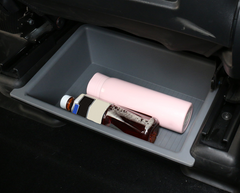 TPE+ABS Double Layer Under Seat Storage Drawer for Tesla Model Y 2019-2024