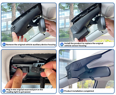 Car Camera Driving Recorder for BYD Atto 3 Front Camera 1944P