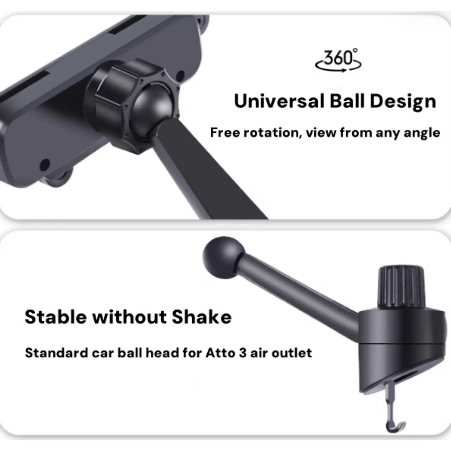 Car Phone Holder for BYD Atto 3  harrybyd