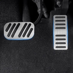 Brushed Aluminum Performance Pedals for BYD Atto 3  harrybyd