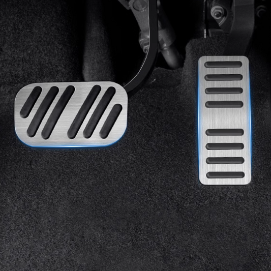 Brushed Aluminum Performance Pedals for BYD Atto 3
