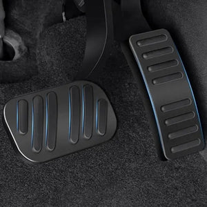 Brushed Aluminum Performance Pedals for BYD Atto 3  harrybyd