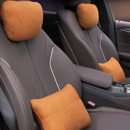 Headrest and Lumbar Pillow for Car  harrybyd