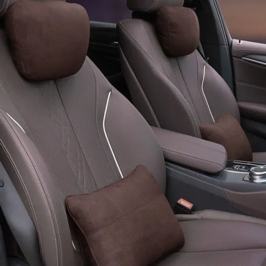 Headrest and Lumbar Pillow for Car