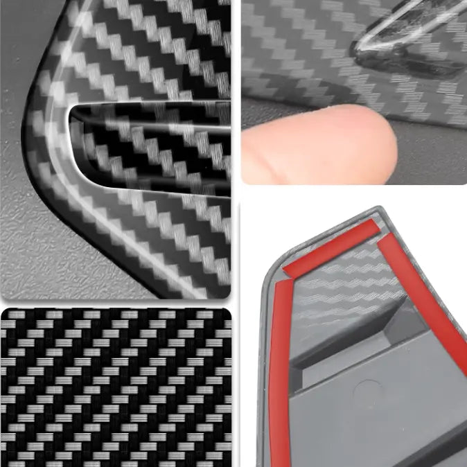 Rear Fog Lamp Light Eyebrow Cover Trims for BYD Atto 3 (2pcs)  harrybyd