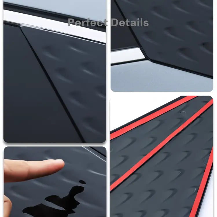 Rear Wing Side Window Triangle Trim Cover for BYD Atto 3 (2022-2024)  harrybyd