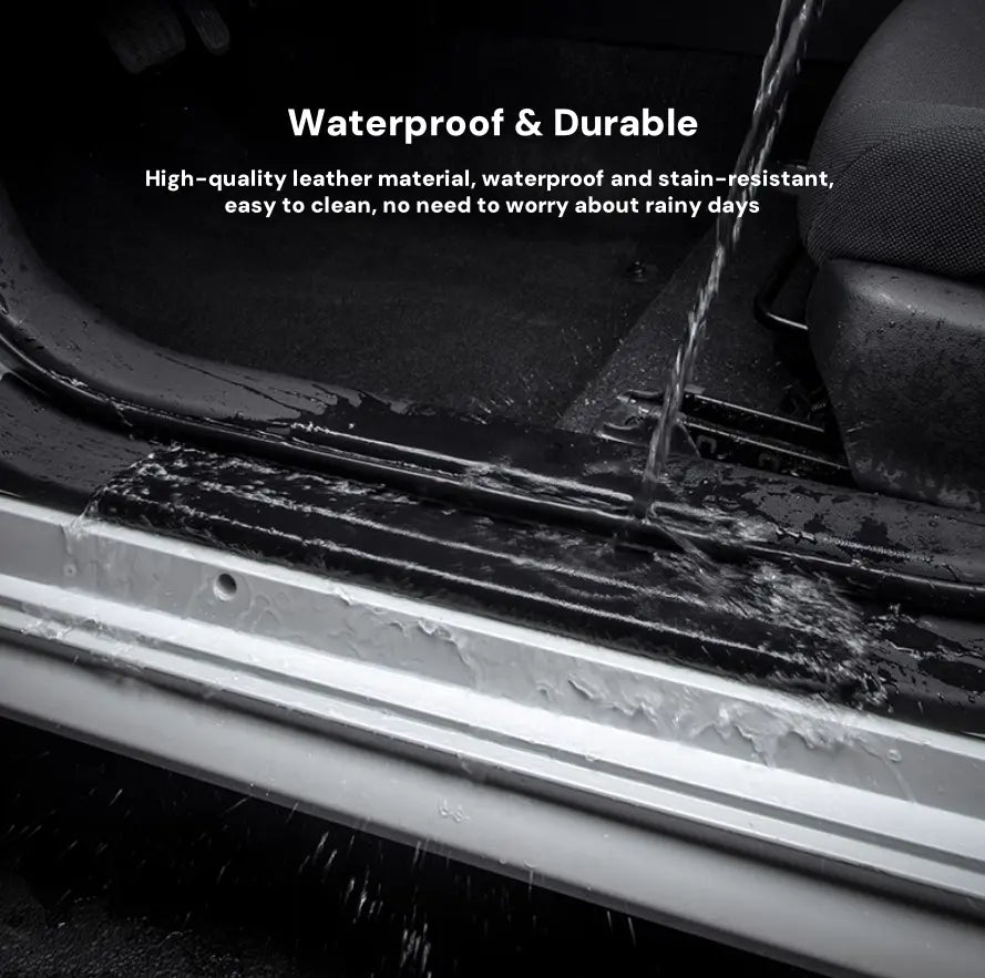 Leather Trunk Guards Door Sill Protector for BYD harrybyd