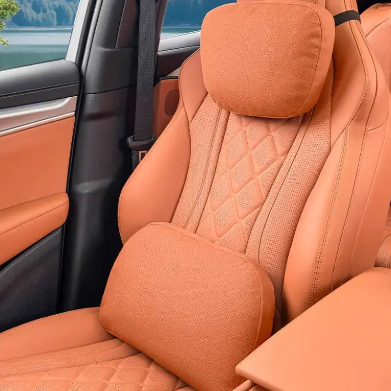 Headrest & Neck Pillow for BYD Sealion 7, Orange