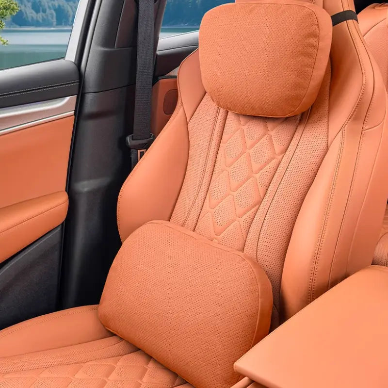 Headrest & Neck Pillow for BYD Sealion 7, Orange