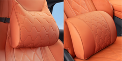 Headrest, Lumbar Pillow for BYD Sealion 7, Orange