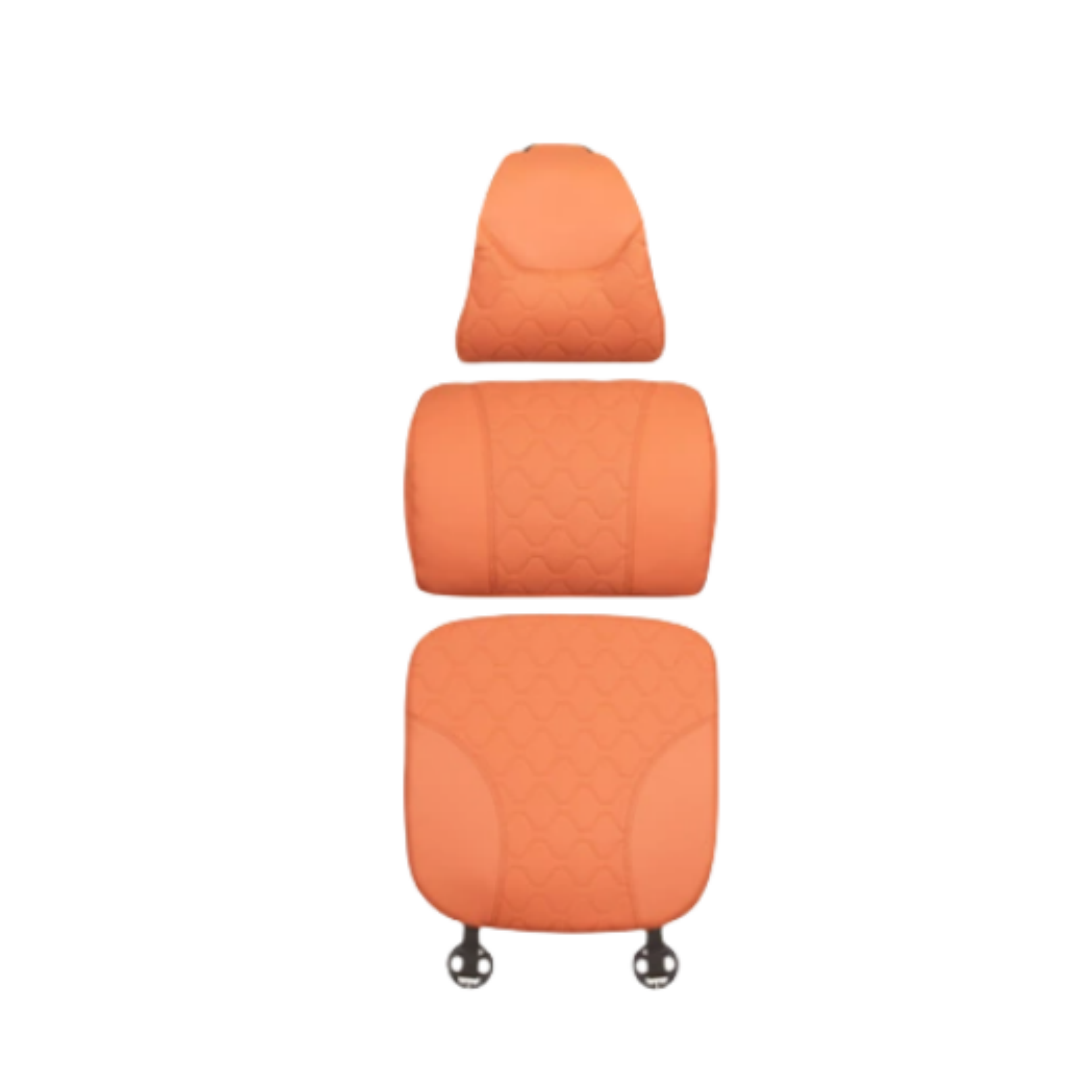 Headrest, Lumbar Pillow and Seat Cushion for BYD Sealion 7, Orange