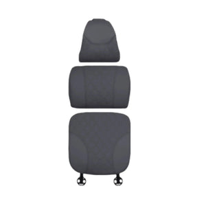 Headrest, Lumbar Pillow and Seat Cushion for BYD Sealion 7, Black
